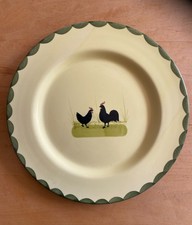 Hahn & Henne - Zeller Keramik: große runde Platte / großer runder Teller