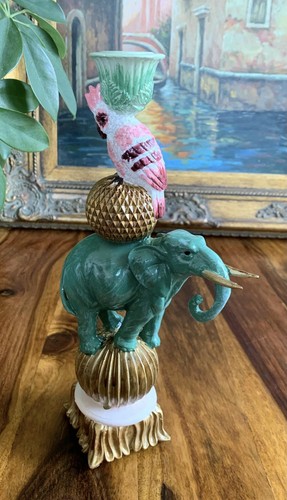 Kerzenleuchter barock elefant - kerzenleuchter,