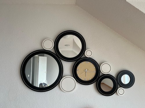 Xxl wanduhr handarbeit holz - xxl,