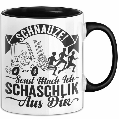 Gabelstapler tasse geschenk - gabelstapler,