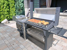 Holzkohlegrill Kohlegrill BBQ Grill Räucherofen Pizzaofen Holzofen Schaschlik 