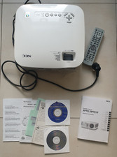 NEC NP901W Beamer Projektor inkl. Fernbedienung Handbuch etc.