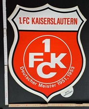 1. FC Kaiserslautern XXL Großer Aufkleber 55x45cm Fußball Fanartikel