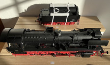 KM 1 Dampflok BR 50.40 der DB Messing Premiummodell Finescale EP III