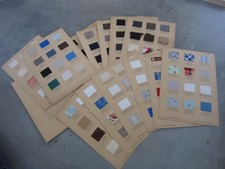 Musterhandbuch der Webwarenkunde mit 14 Tafeln Stoffmuster, Erstauflage von 1952