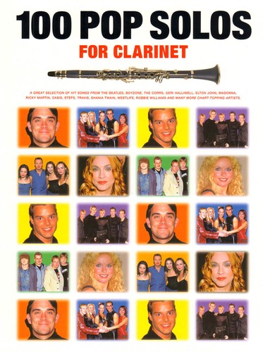 100 pop solos - pop, clarinet