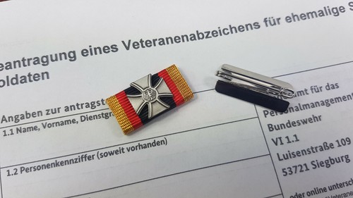Bundeswehr veteranenabzeichen - bundeswehr,