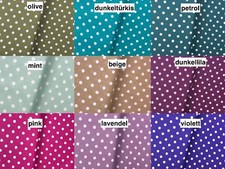 Baumwollstoff  Punkte 9mm