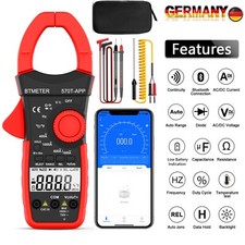 Digital Zangenmultimeter Stromzange AC DC Volt Zangenmessgerät 1000A Amperemeter