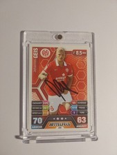 Topps 2021-22 Johannes Geis Mainz 05 On Card Auto Parallel Ultra Rare