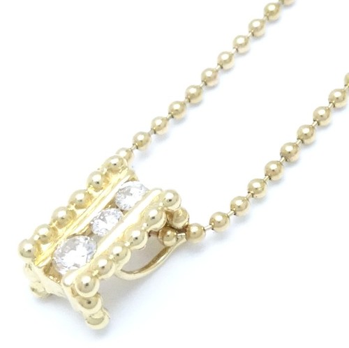 18k gelbgold collier diamant - gelbgold,