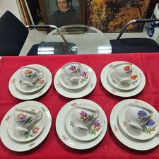 Meissen kaffeeservice - meissen, 6x