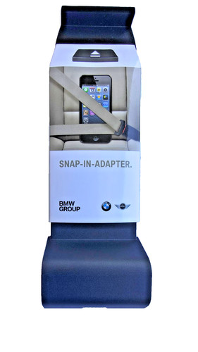 Original bmw snap - original, snap-in-adapter