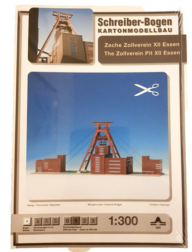 Kartonmodell zeche - kartonmodell,