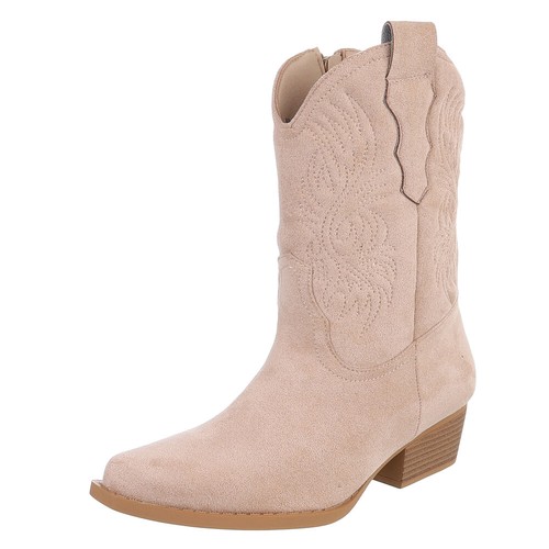 Damen cowboyboots mit - cowboyboots,