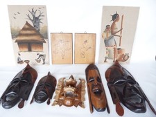 Afrikanische Vintage Holz