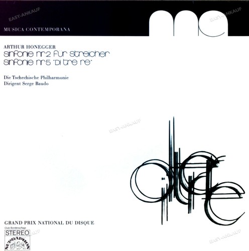 Arthur honegger sinfonie - honegger,
