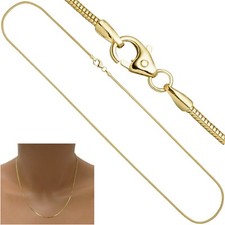 Schlangenkette 333 echt - mm,