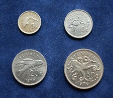 Lot 4 Stück Kursmünzen