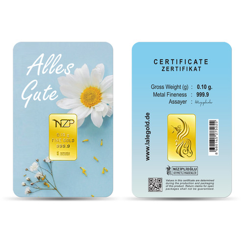 Motiv goldbarren als geschenk - motiv,
