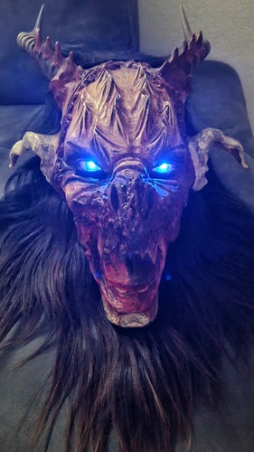 Krampus maske rettei - maske,