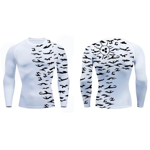 Long sleeve kompressionsshirt - long,