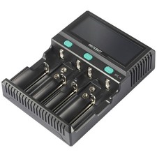 VOLTCRAFT IPC-4 Rundzellen-Ladegerät LiIon, LiFePO, NiMH, NiCd, LiFePO4 A, Mi...