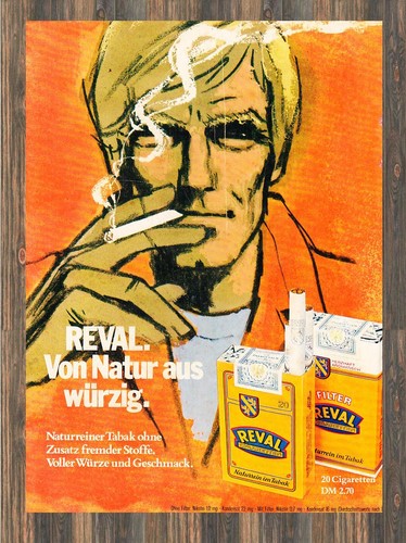 Reval reklame werbeanzeige - reklame,