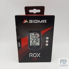 SIGMA Fahrradcomputer Kabellos 44,9 x 73,6 x 18,4 mm ROX 2.0 Schwarz - GPS, Smar