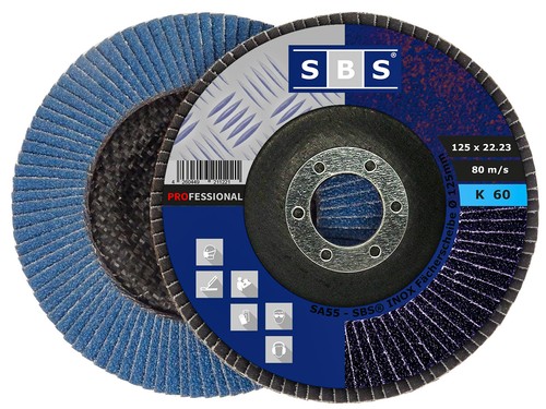 Sbs fächerscheiben blau - fächerscheiben,