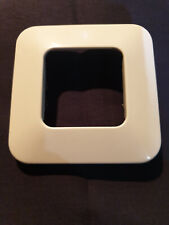 MERTEN volle Rahmenplatte alte Merten Serie aus den 60er / 70er cremeweiß