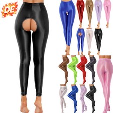 DE Damen Strumpfhose Glänzend