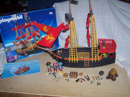 Playmobil rotes piratenschiff - rotes,