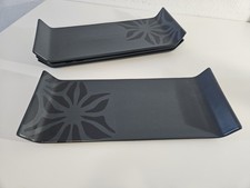 4 IKEA Tabletts blaugrau mit