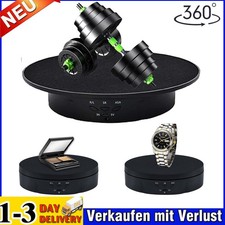360° Drehständer für Fotografie Elektrisch Drehbarer Drehteller Schmuck Uhren