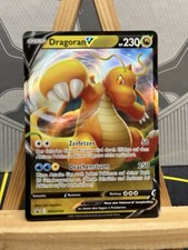 Dragoran V SWSH 154 Black Star Promo Holo Pokemon Karte Deutsch Near Mint