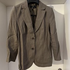 Blazer aus Leinen, Gr,. 40