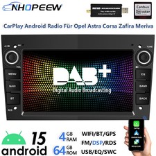 DAB+ 8Core 4+64G Android 15