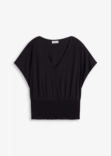 Shirt mit smock - gr., 44/46