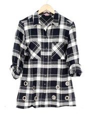 % AJC Damen BLUSE Hemd Karo