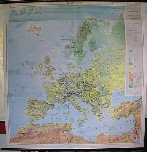 Wandkarte europakarte europe - wandkarte,