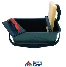 HaWe 4003.0 Fliesen-Waschboy Wasch-Eimer mit Zubehör, 10 Liter /#857142