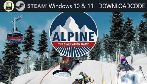 Neu computer spiel - spiel, alpine