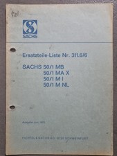Ersatzteilliste Sachs 50/1