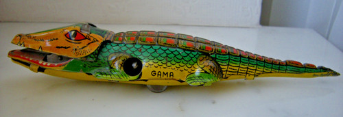 Gama krokodil mit uhrwerk - gama,