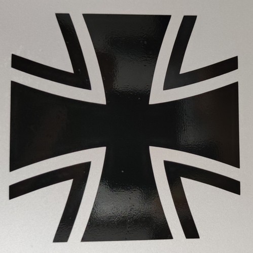 Eisernes kreuz aufkleber - bw,