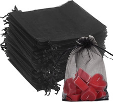 50 Stück Organza-Beutel mit