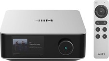 WiiM Amp Ultra Streaming Verstärker Silber Class D Touchscreen 100 Watt Silver