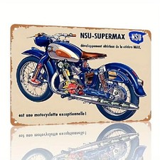 Blechschild NSU Supermax