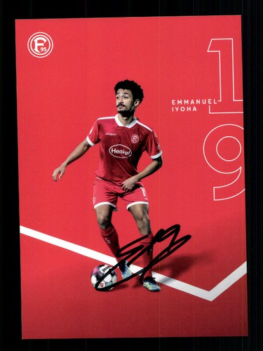 Emmanuel iyoha autogrammkarte - iyoha,